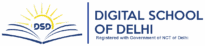 Digital school Delhi blue logo