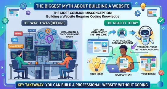 The Biggest Myth About Building a Website