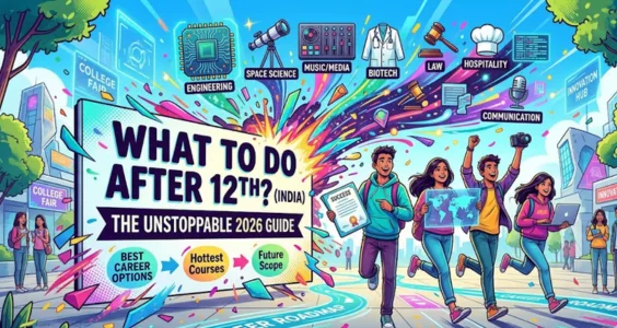 What to Do After 12th in India (2026 Guide): Best Career Options, Courses & Future Scope 1 What to Do After 12th in India (2026 Guide) Best Career Options, Courses & Future Scope